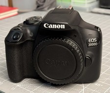 Canon EOS 2000D Digital SLR Camera Black Body Only 7264 Shutter Count