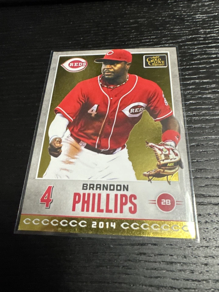 Guante de oro Brandon Phillips 2014 Cincinnati Reds Foto 3 de 4