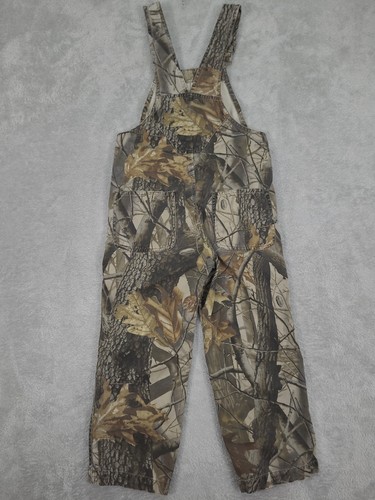 Remington Youth Camo Hunting Overalls Sz Small (6/7) Realtree Hardwood - Picture 7 of 11