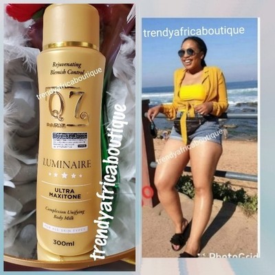 Q 7 Paris luminaire Ultra Maxitone Body Milk. Rejuvenating Blemish Control X 1