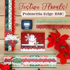 Creative Memories POINSETTIA EDGE Border Maker Cartridge