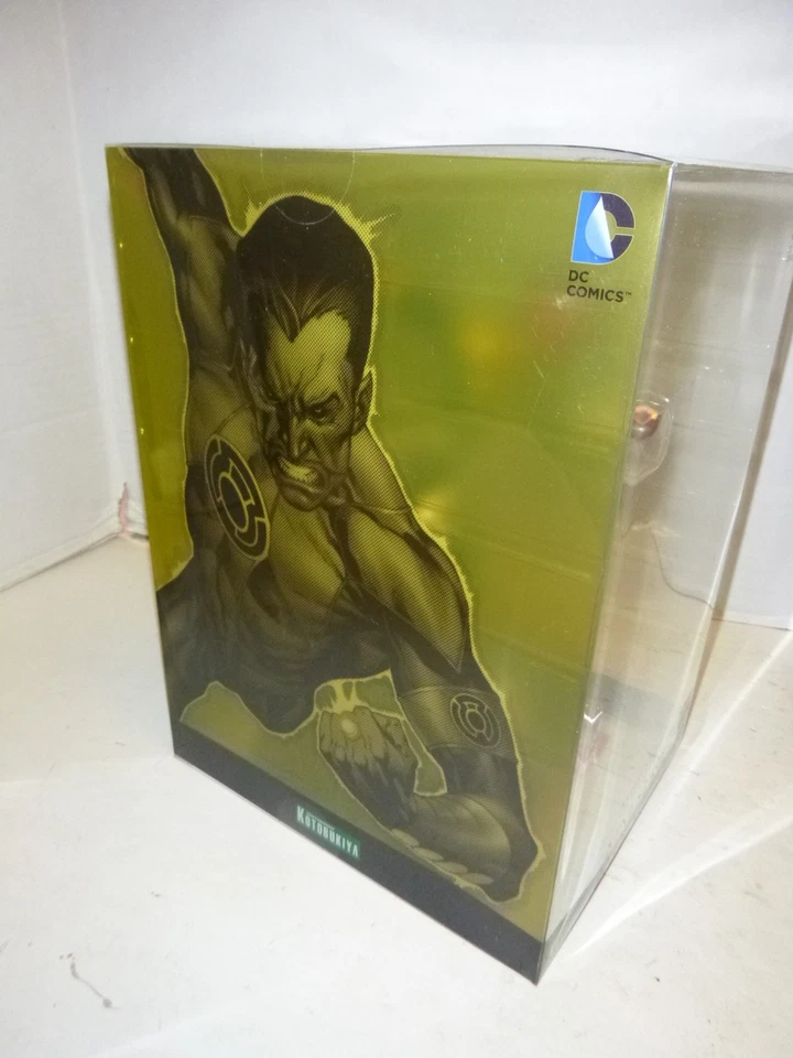 NUEVA estatua escala 7" Sinestro (MISB) DC Comics ArtFx (2016) Kotobukiya Foto 4 de 4