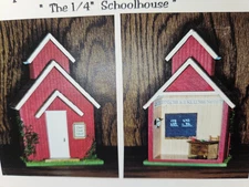 1:48 Scale September Schoolhouse and Furniture Kit by Debbie Young At Heart, NIB
