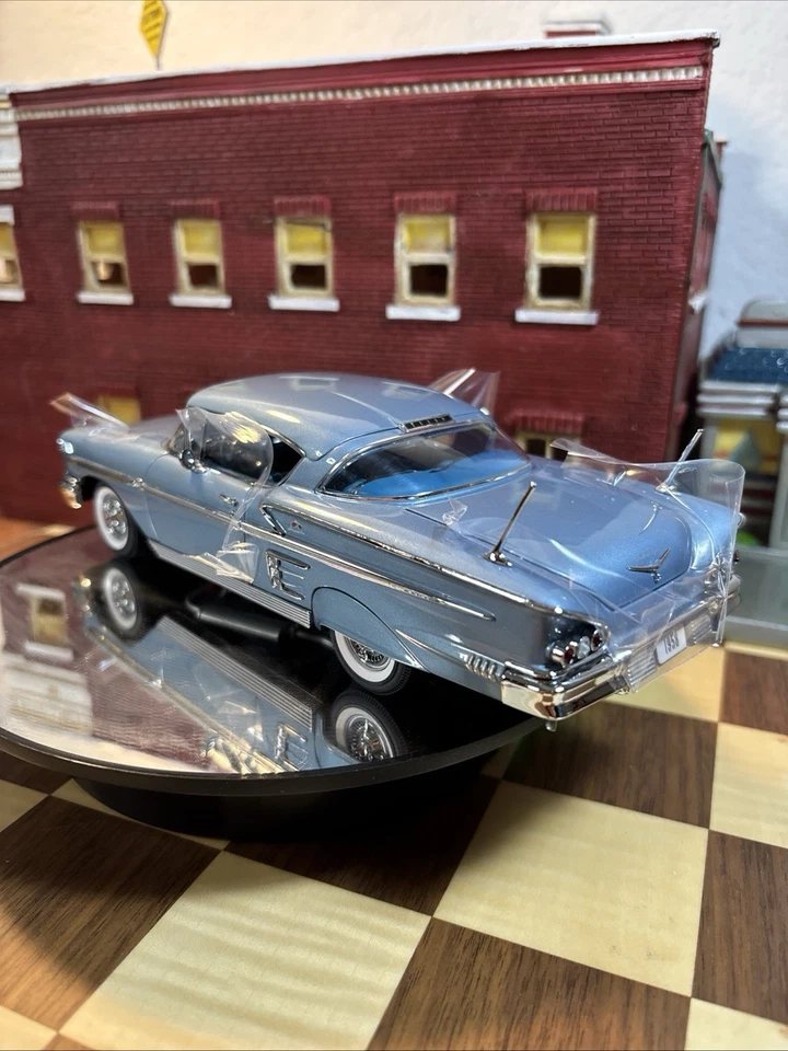 Chevrolet Impala 1958 cupé deportivo Danbury como nuevo modelo diecast 1:24 Foto 3 de 4