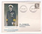 STAMP DENMARK  "FREDERIK DEN 9TH" 50 ORE 1949 FIRST DAY COVER