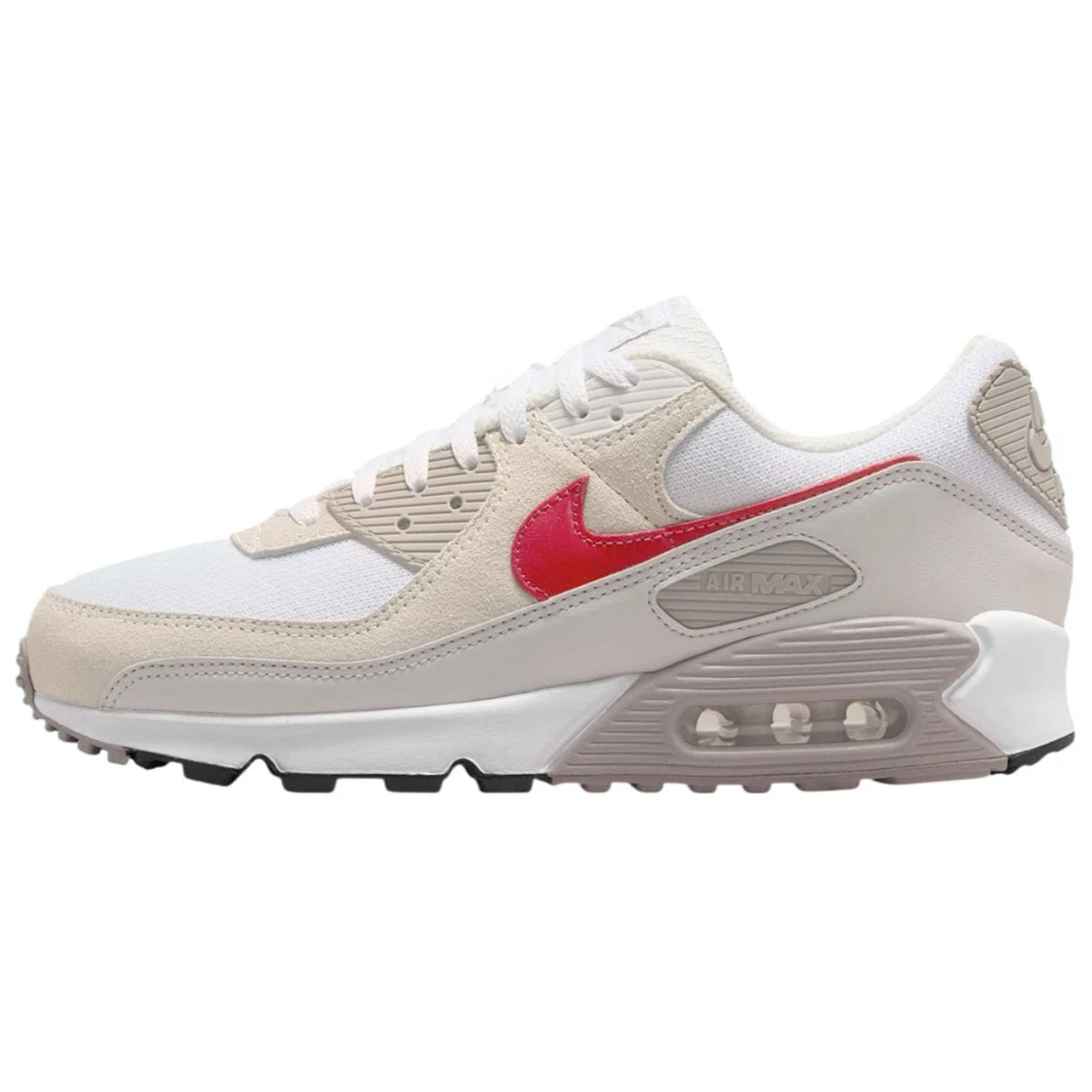 Nike Air Max 90 Summit White University Red for Sale