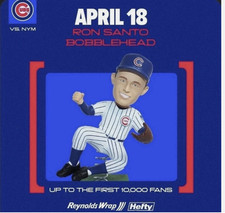 Ron Santo Bobblehead Chicago Cubs Sga 41826 Giveaway New In Box Presale
