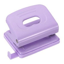 1/4" 2 Hole Paper Punch, Metal Hole Puncher 8 Sheet Punch Capacity Adjustable...