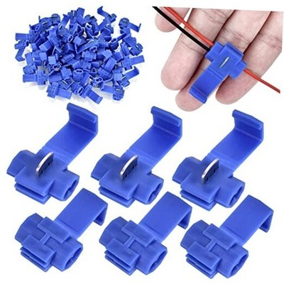 AccEncyc 60Pcs Solderless Quick Splice Wire Connectors 18-14 AWG Splice