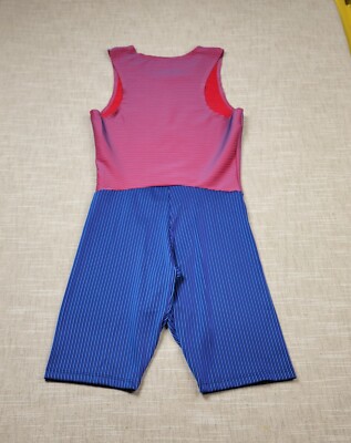 NIKE Pro Elite Speedsuit XS Mens Blue Red White USA Team