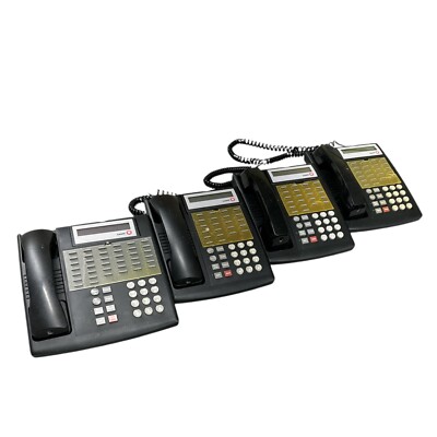 Lot of 4 Avaya Lucent Partner Display Phones 518-456-341 1998