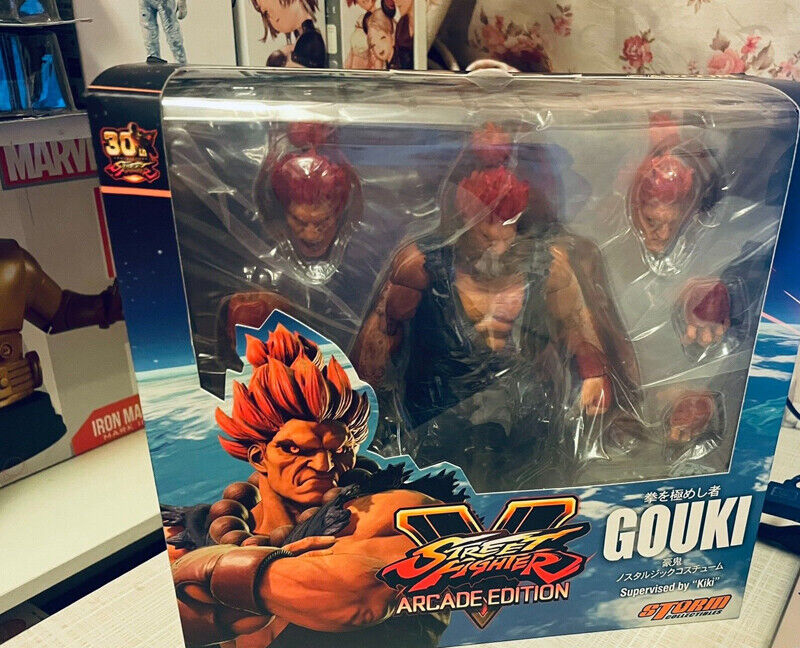 NEW Street Fighter V Akuma (Gouki) Action Figure Storm