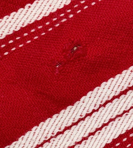 Vintage Hand Woven Cotton Tablecloth & 8 Napkins Marimba Player Maraca Shaker - Picture 11 of 18