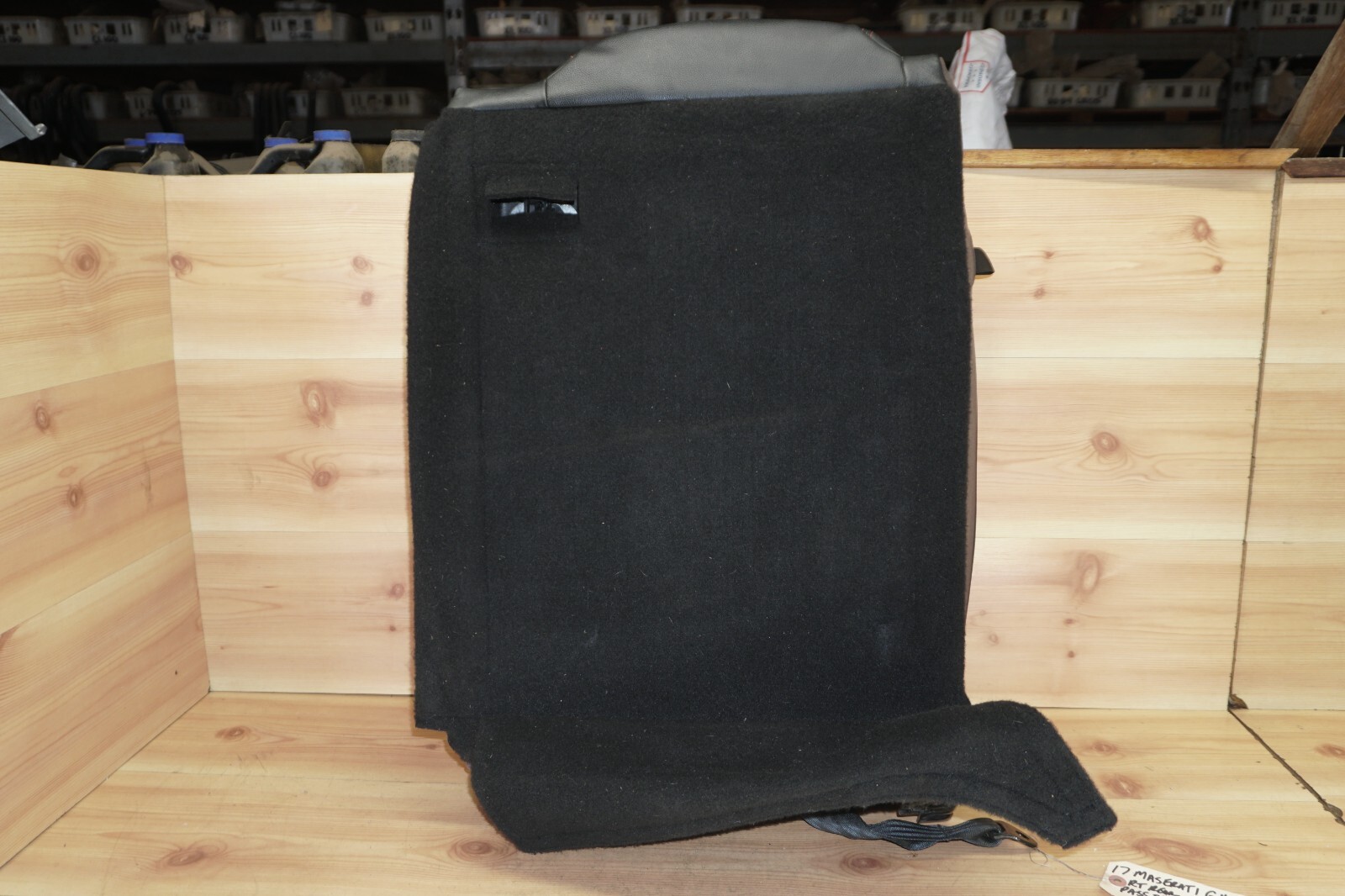 2017 Maserati Ghibli Passenger Right Rear Seat Back