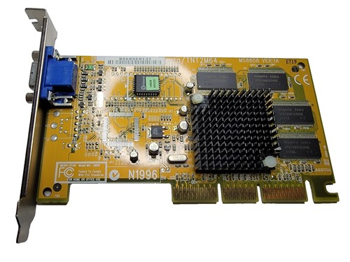 Carte Graphique ST425 PCIe X1 AST2400 2K VGA 1920 X 1200 32 Bpp à 60 Hz