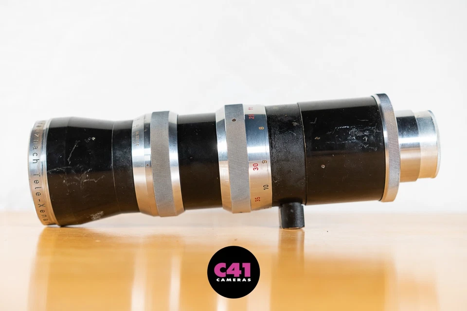 Schneider Tele-Xenar 360mm f5.5 M42 Mount Telephoto 35mm Camera Lens, Tested - Image 4 of 4