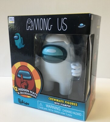 Among Us Crewmate Figure with Stamper Series 1 Toikido (White)