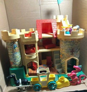 fisher price play family castle