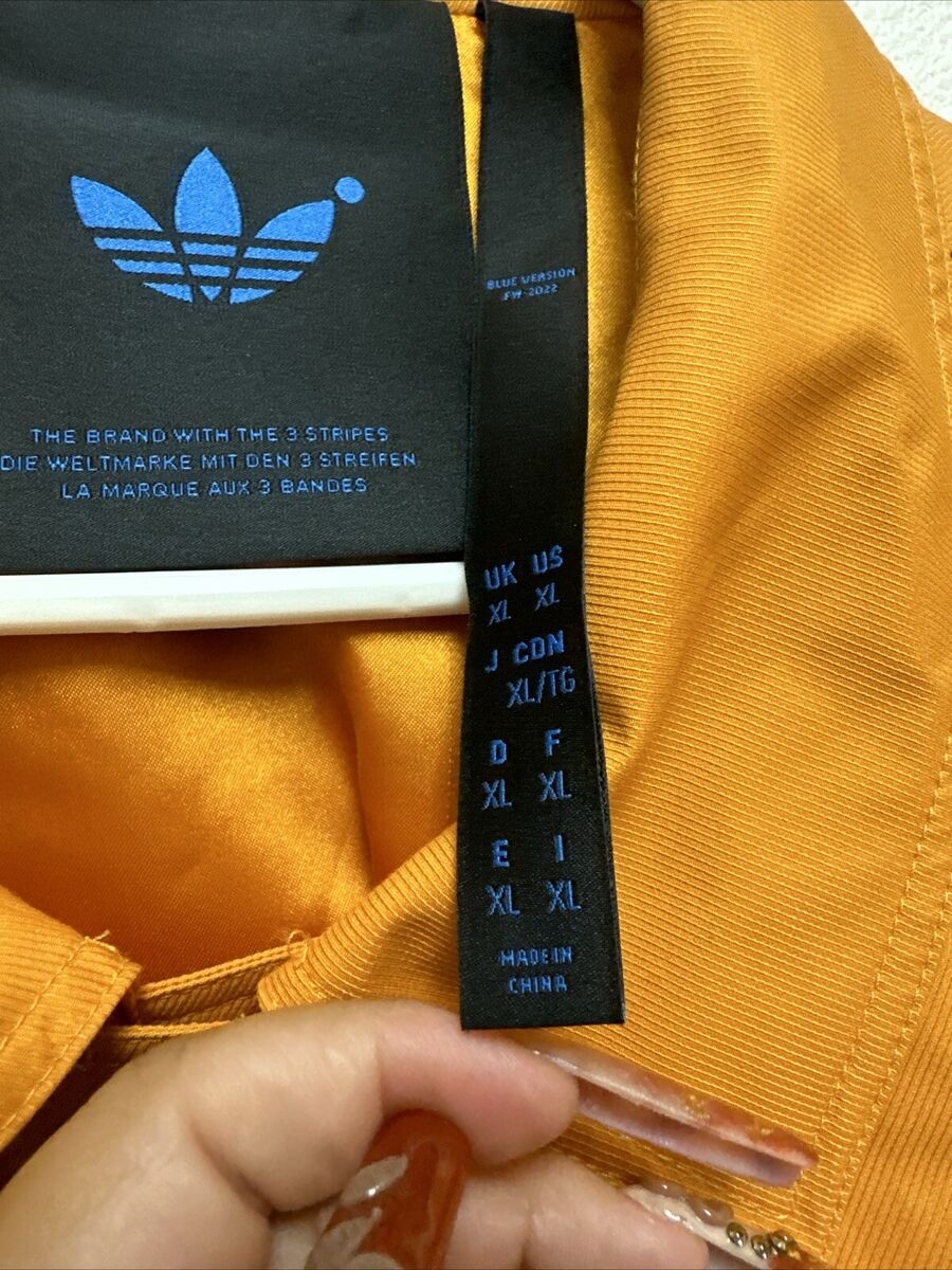 ADIDAS Men's BLUE VERSION TIE-BREAK CANVAS JACKET FOCUS ADIDAS Men's BLUE VERSION TIE-BREAK CANVAS JACKET FOCUS