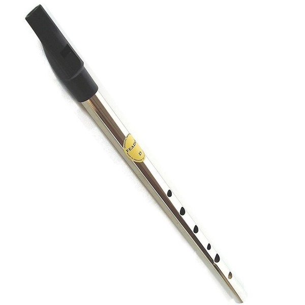 Feadog Brass D Irish Tin Penny Whistle Traditional Musical Woodwind