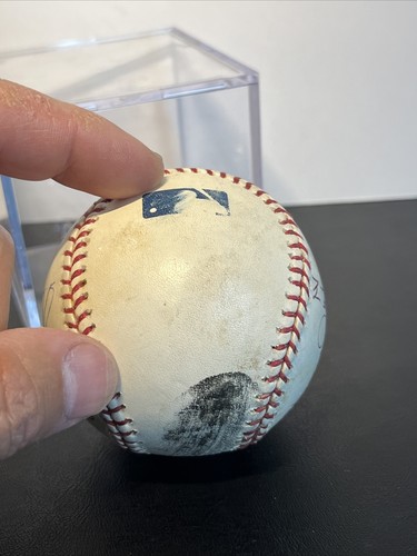 Minnesota Twins Signed Autograph Rawlings Baseball Morneau Nathan Batista Kubel - Picture 10 of 15
