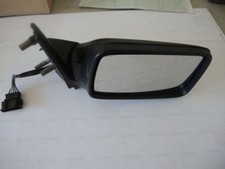 Außenspiegel elektrisch Standard rechts Glas-neu, /unlackiert/schwarz  GOLF III