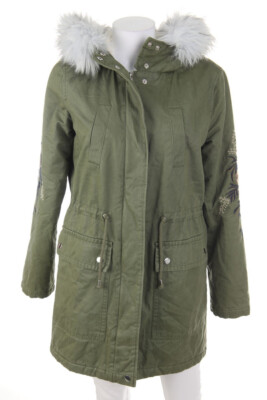 CLOCKHOUSE by C&A Parka Faux Fur-Collar D 34 reed green