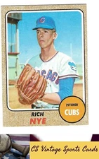 1968 Topps #339 Rich Nye