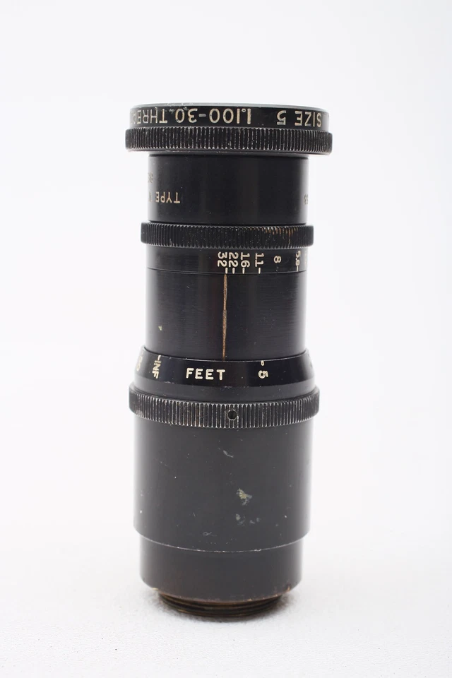 Bell & Howell Type V 4" inch 102mm f4.5 Cine C-Mount 102/4.5 Lens++Samples++RARE - Image 3 of 4