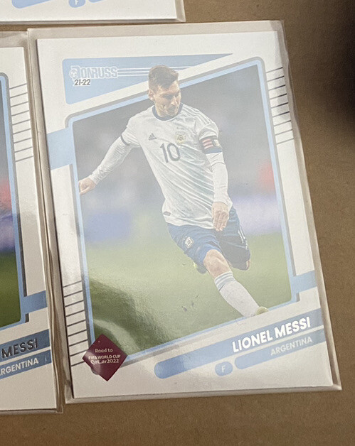 Lionel Messi 2021-22 Donruss Road To Qatar World Cup 2022 Lionel Messi 2021-22 Donruss Road To Qatar World Cup 2022