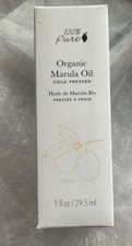 100 Pure   - Organic Cold-Pressed Pure Marula Oil - 1 oz.  For Face  Hair