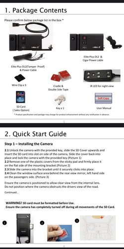 AVIC View-I HD Dual lens Tamper-proof Professional GPS Dash Cam For Front Inside - Picture 6 of 14