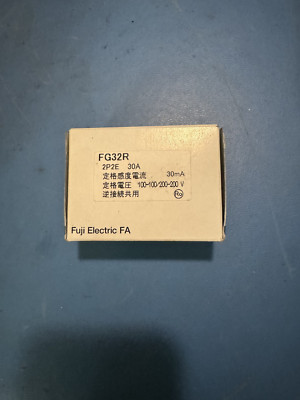 NEW In Box Circuit Protector Breaker FG32R/30-30MA Fuji Electric  30A 