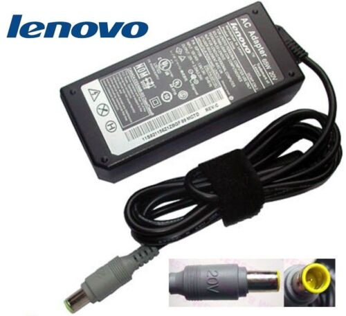 Original Lenovo ThinkPad 65W Charger Adapter Power Cord Supply Cable OEM Laptop - Picture 1 of 2