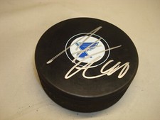 Carter Hutton Signed St. Louis Blues Hockey Puck Autographed 1A