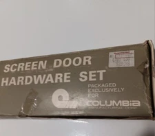 Vintage NEW OLD STOCK SCREEN DOOR & CLOSER HARDWARE SET NEW!