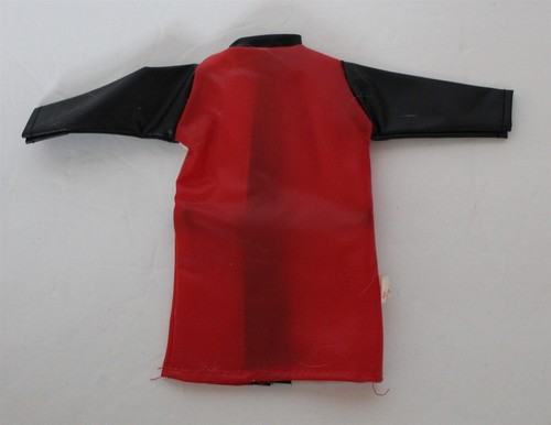 Impermeable Vintage Muñeca Barbie Clon Maddie Mod-Rojo Blanco Negro - Imagen 2 de 4