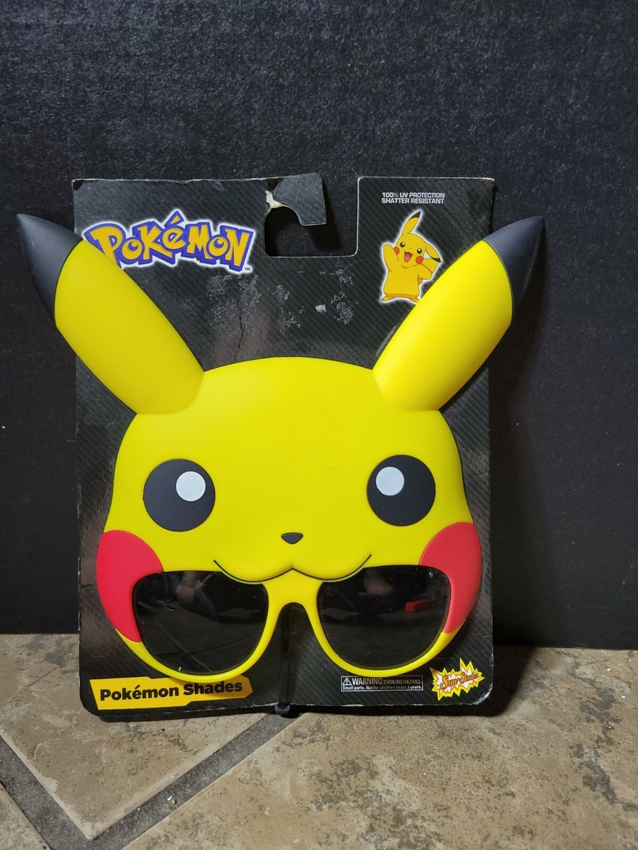 NEW! Sun-Staches Pokemon Shades Pikachu Sunglasses 100% UV 