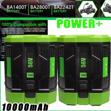 for EGO 56V Battery High Capacity 10Ah 56Volt Lithium ion BA2800 BA4200 tools US