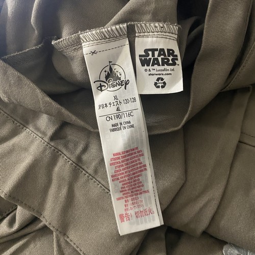 Star Wars X Disney Japan Batuu Patch Cargo Jacket XL Embroidered Galaxy's Edge - Picture 14 of 17