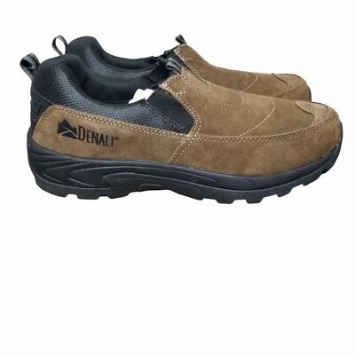 Denali Hiking Shoes Men 7.5 Brown Black Leather Shoes Men  display picture 1