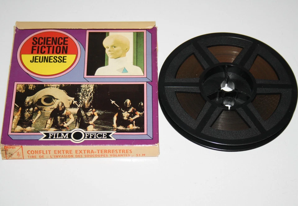 Super-8-Tonfilm CONFLIT ENTRE EXTRA-TERRESTRES (1977) Robert Vaughn 51m