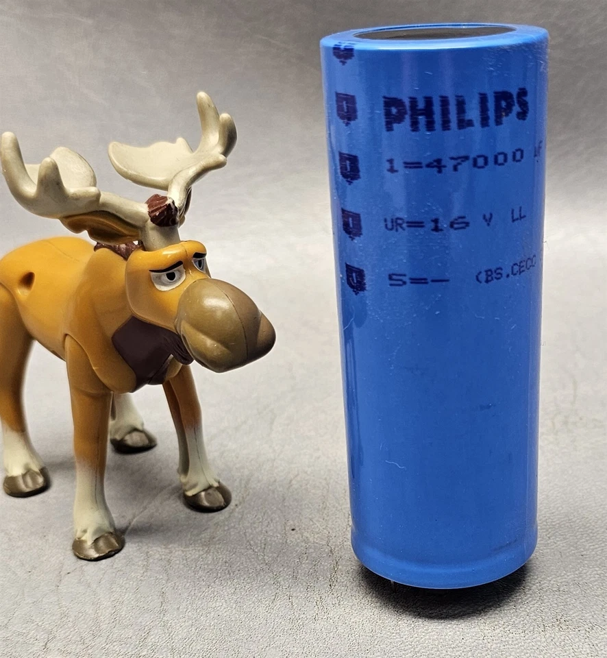 Конденсатор 16 В Philips 05055473 1=47000 мкф 5 контактов лот из 18 - Изображение 2 из 4