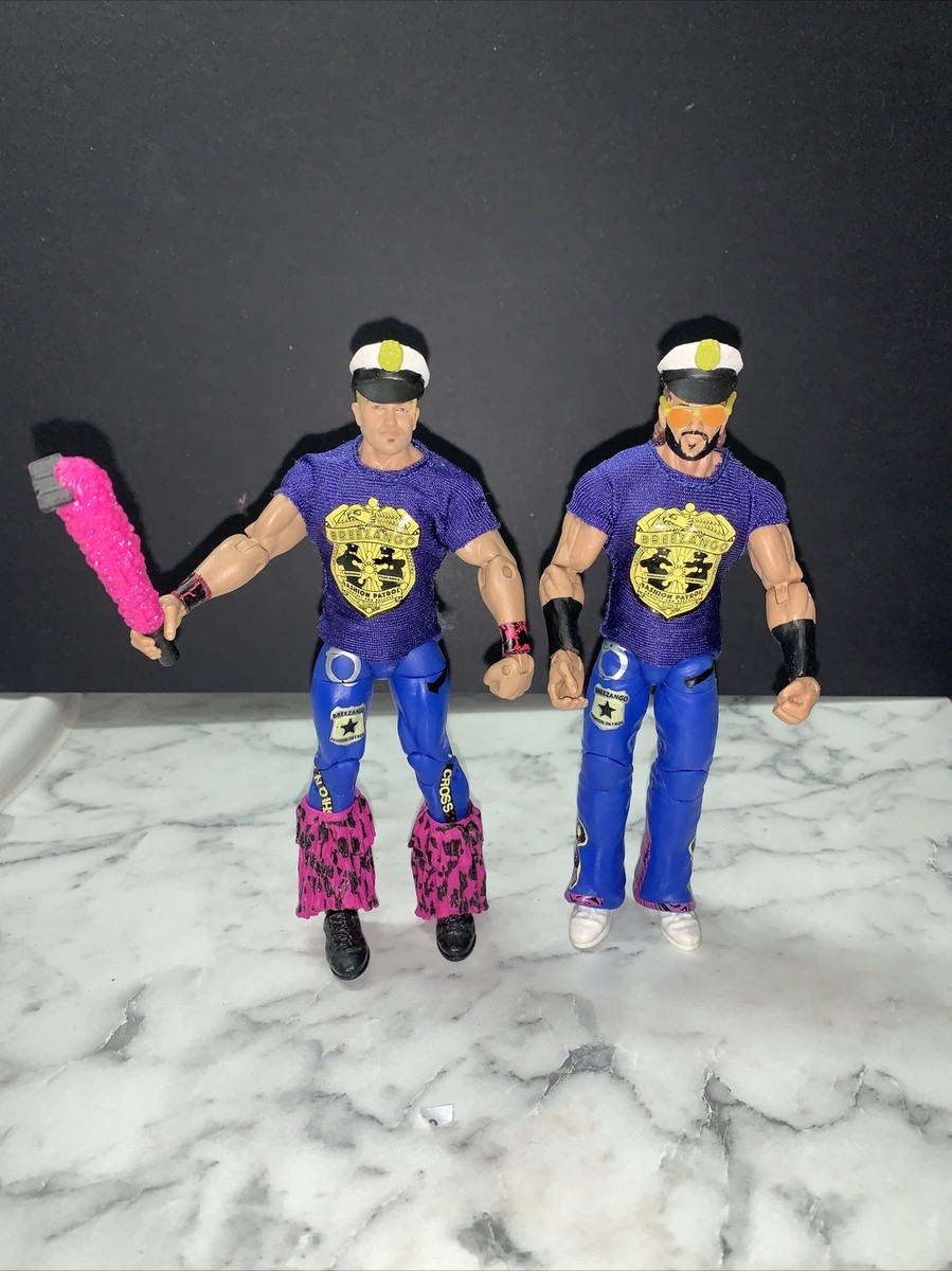 WWE Elite Tyler Breeze and Fandango Breezango Series 61 Mattel