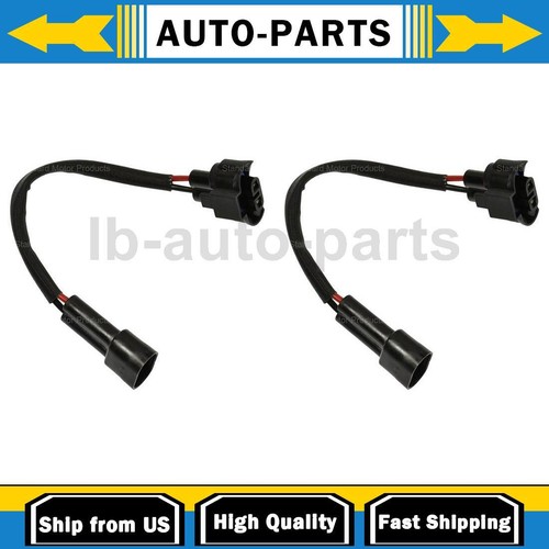 2Pcs TechSmart Headlight Wiring Harness Fits Jaguar