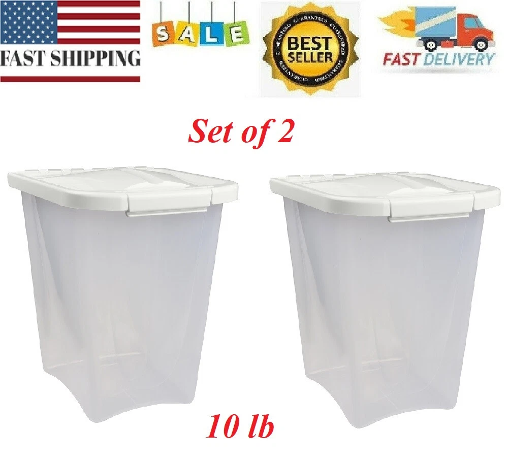 Van ness pet hot sale food container 10 lb