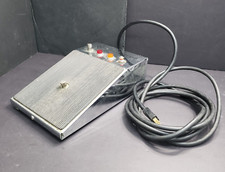 Leslie Combo Pre-amp Pedal Model 020875 All Chrome Vintage 1960s Preamp P10