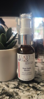 Satin Smooth Skin Care Sensitive Stay Calm Serum 1 Oz
