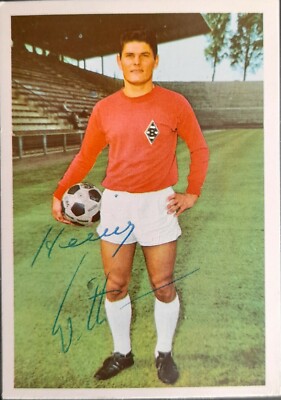 Heinz Wittmann  Bor. M'gladbach Bergmann 1967/68 #  168 original handsigniert 
