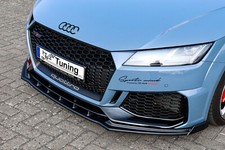 Bi Sonderaktion Frontspoiler Cuplippe +Wings aus ABS für Audi TT RS 8S Facelift